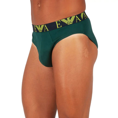 EMPORIO ARMANI | Slip uomo in cotone elasticizzato