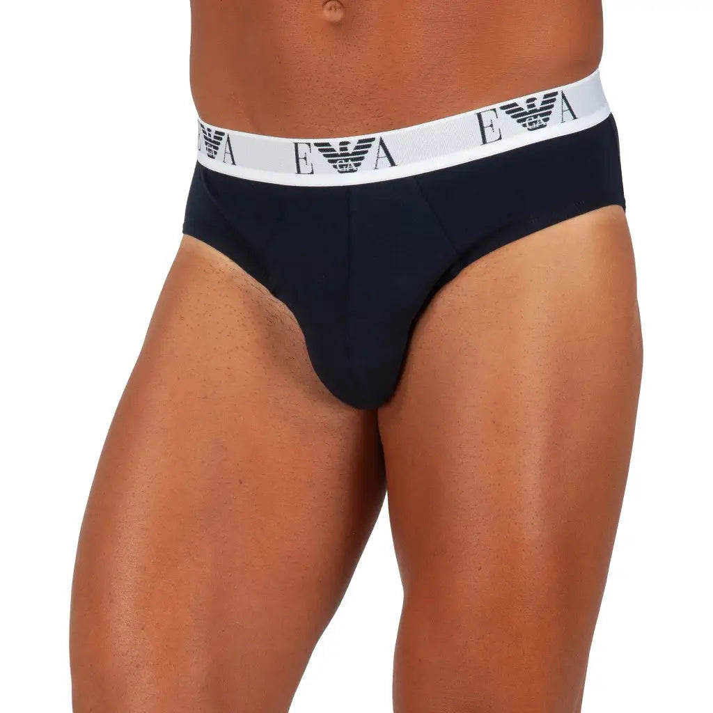 EMPORIO ARMANI | Slip uomo in cotone elasticizzato