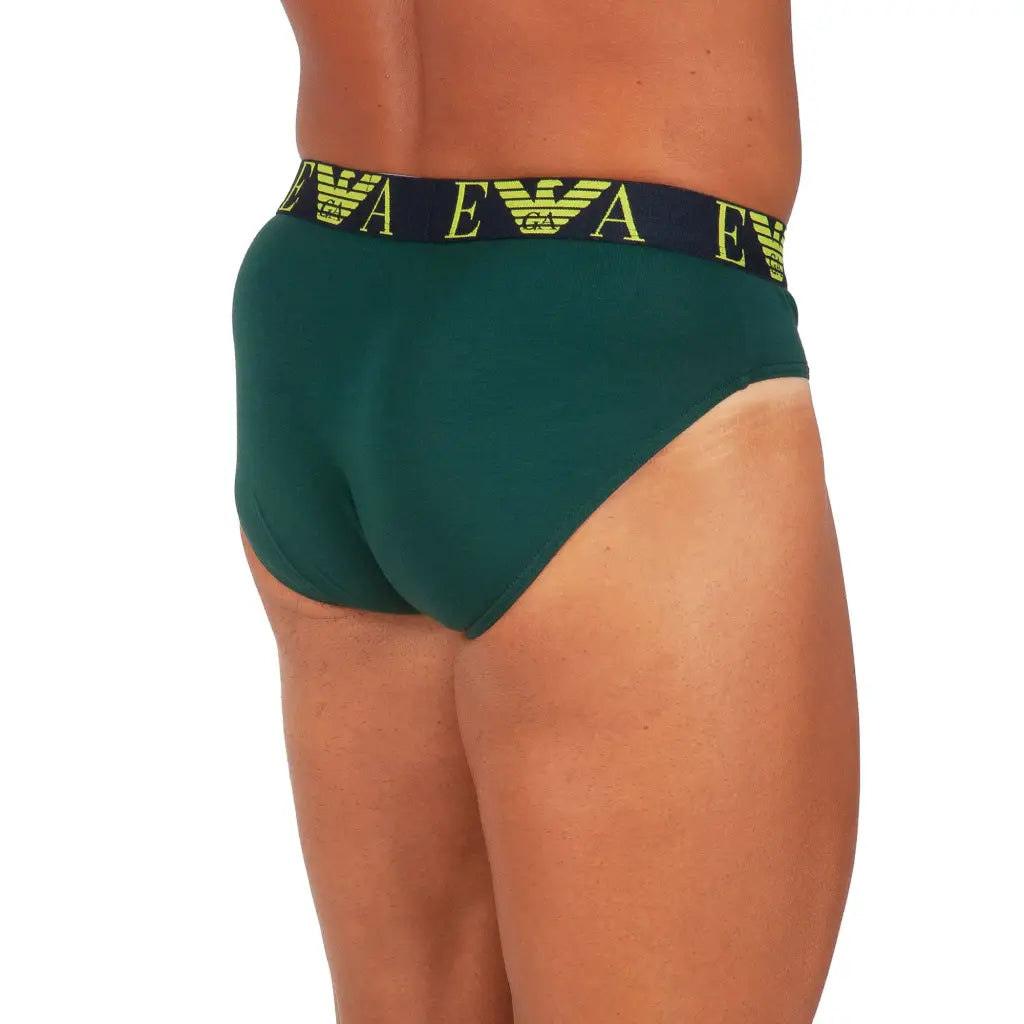 EMPORIO ARMANI | Slip uomo in cotone elasticizzato