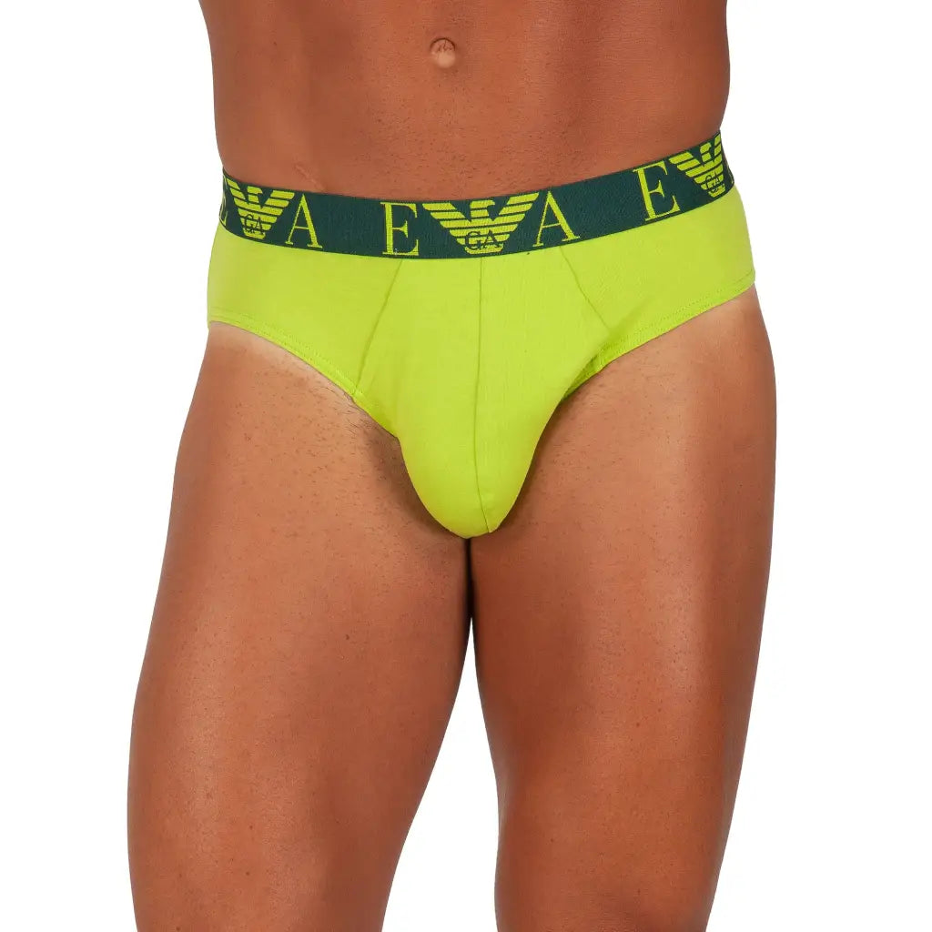 EMPORIO ARMANI | Slip uomo in cotone elasticizzato