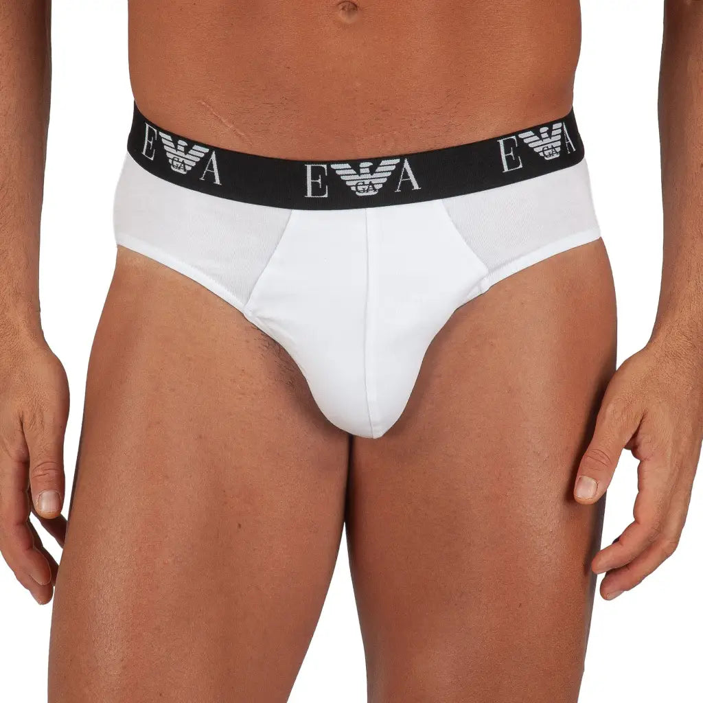 EMPORIO ARMANI | Slip uomo in cotone elasticizzato