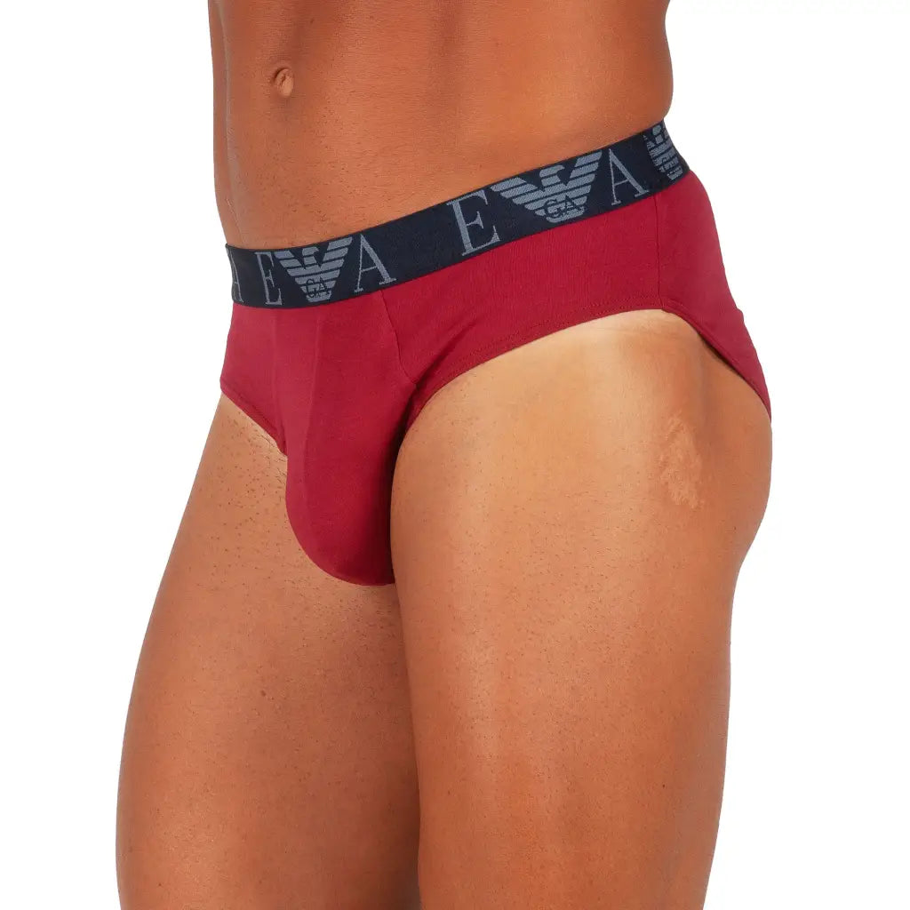 EMPORIO ARMANI | Slip uomo in cotone elasticizzato