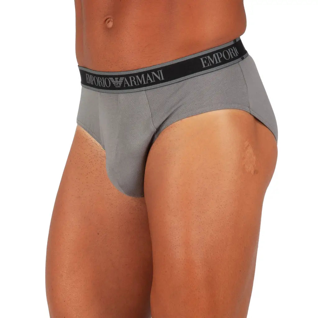 EMPORIO ARMANI | Slip uomo in cotone elasticizzato