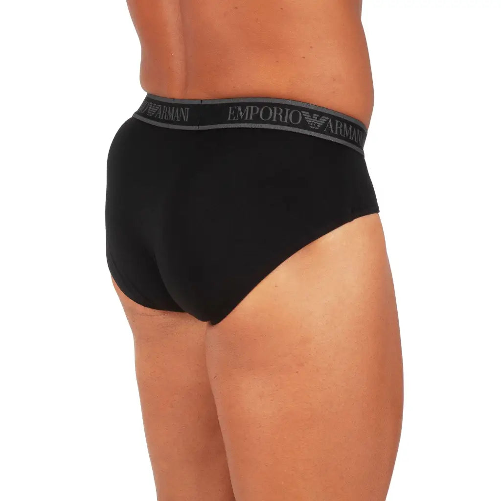 EMPORIO ARMANI | Slip uomo in cotone elasticizzato