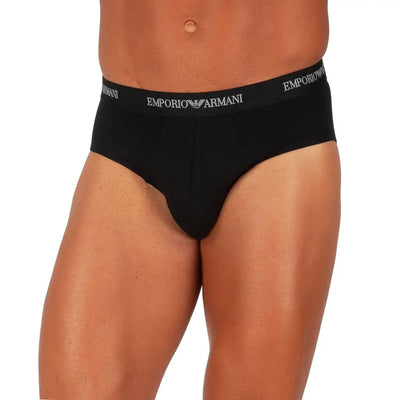 EMPORIO ARMANI | Slip uomo in cotone elasticizzato