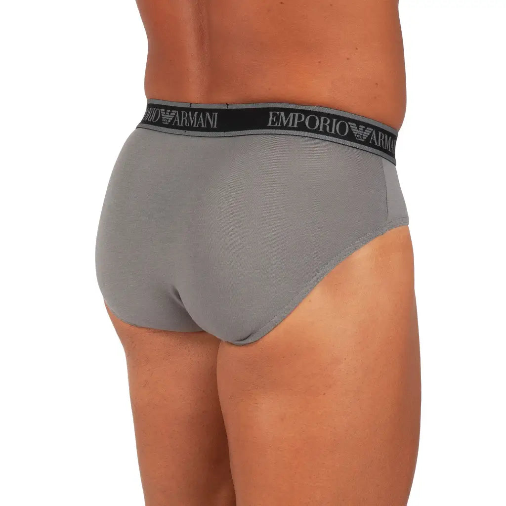 EMPORIO ARMANI | Slip uomo in cotone elasticizzato