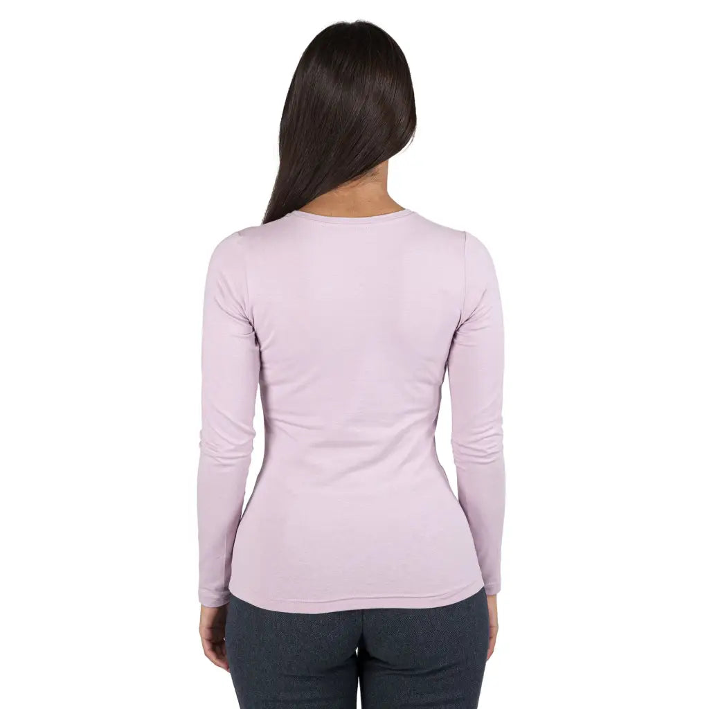 BISBIGLI | T-Shirt a manica lunga paricollo in Cotone