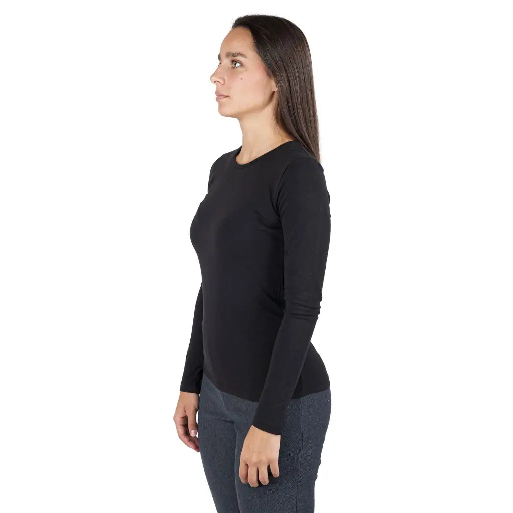 BISBIGLI | T-Shirt a manica lunga paricollo in Cotone