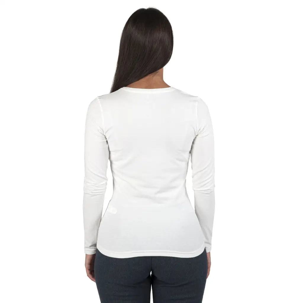 BISBIGLI | T-Shirt a manica lunga paricollo in Cotone
