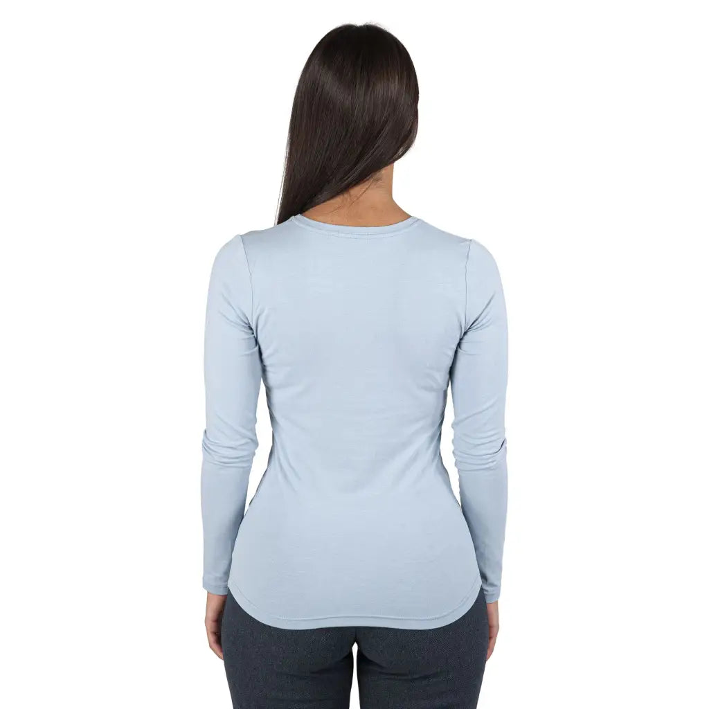 BISBIGLI | T-Shirt a manica lunga paricollo in Cotone