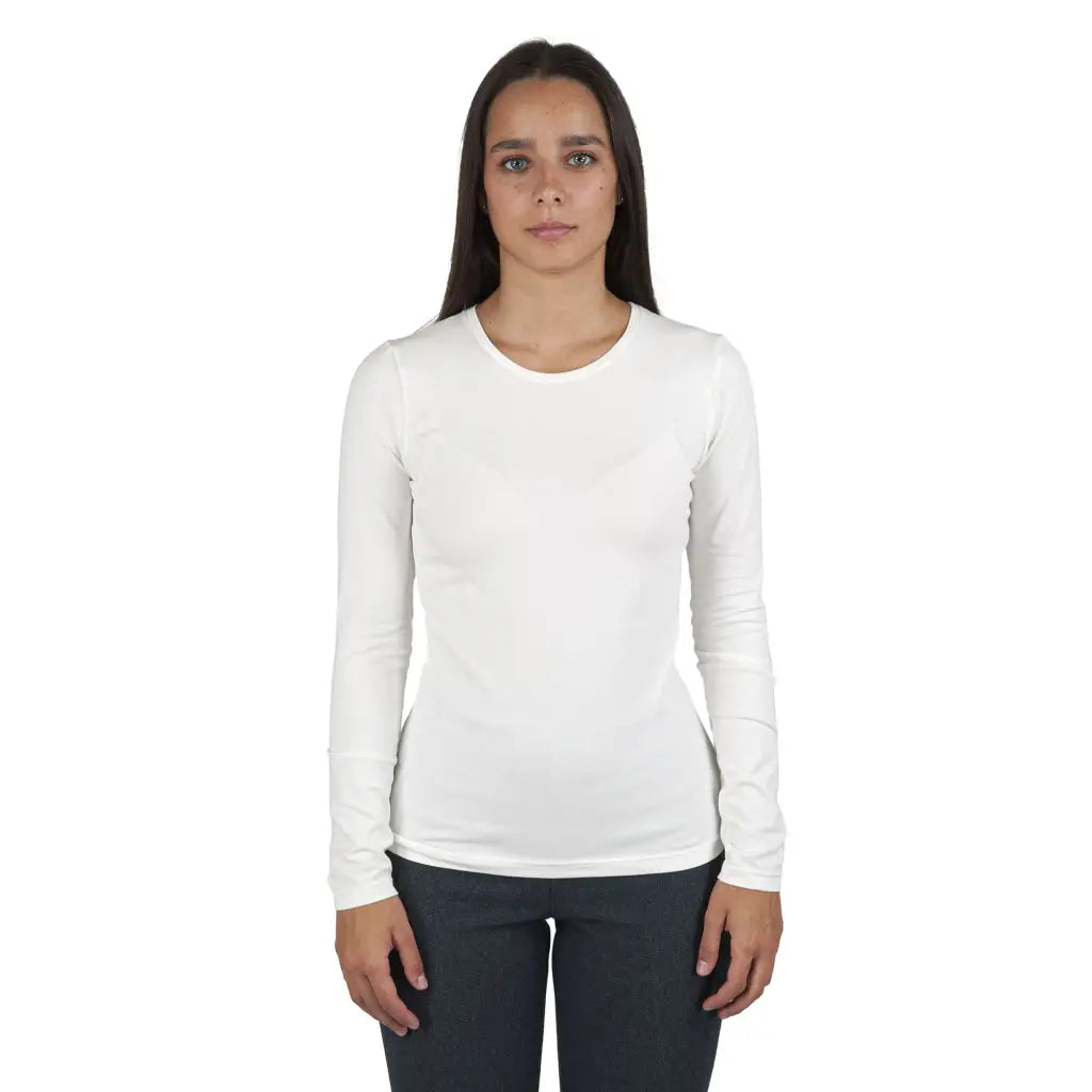 BISBIGLI | T-Shirt a manica lunga paricollo in Cotone