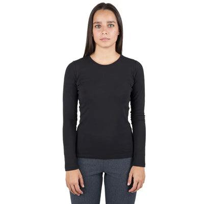 BISBIGLI | T-Shirt a manica lunga paricollo in Cotone