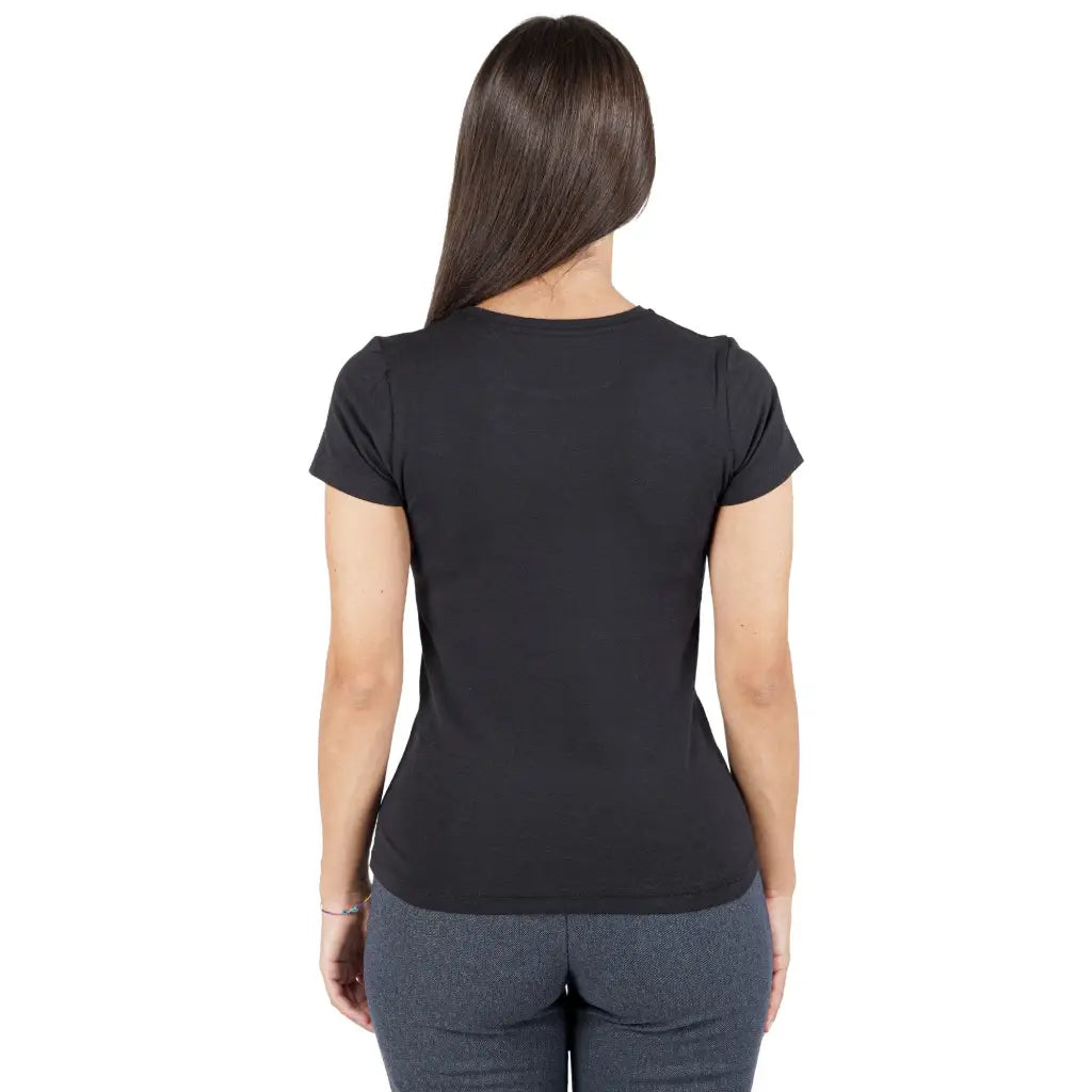 BISBIGLI | T-Shirt a mezza manica paricollo in Cotone
