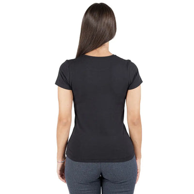 BISBIGLI | T-Shirt a mezza manica paricollo in Cotone