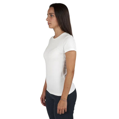 BISBIGLI | T-Shirt a mezza manica paricollo in Cotone