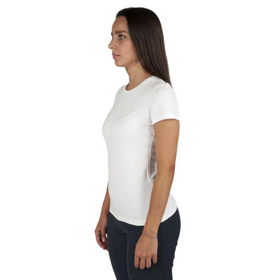 BISBIGLI | T-Shirt a mezza manica paricollo in Cotone