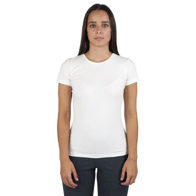 BISBIGLI | T-Shirt a mezza manica paricollo in Cotone