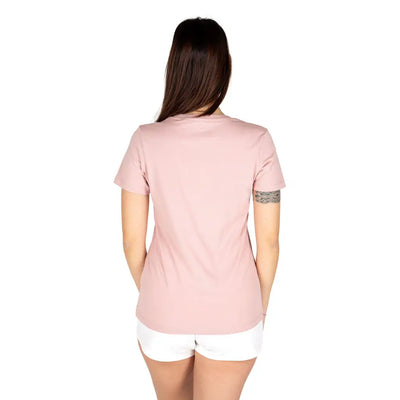 GRABS | T-shirt donna a mezza manica paricollo in cotone