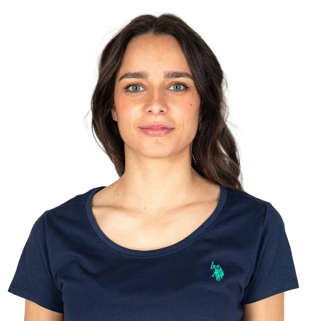 U.S. POLO ASSN. | T - Shirt donna a mezza manica paricollo
