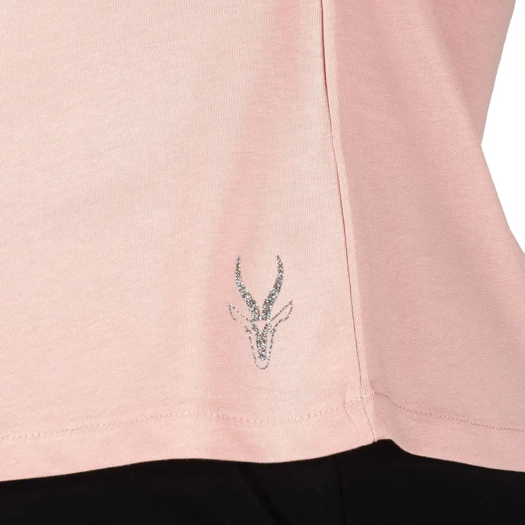 GRABS | T shirt donna a paricollo con manica kimono in puro