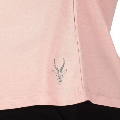 GRABS | T shirt donna a paricollo con manica kimono in puro