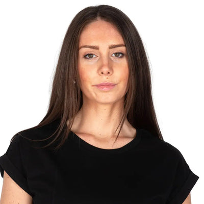GRABS | T-shirt donna a paricollo con manica kimono in puro