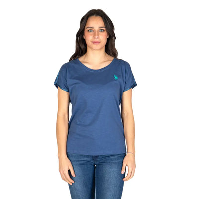 U.S. POLO ASSN. | T - shirt donna paricollo con manica