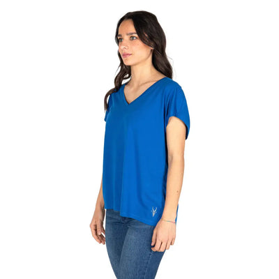GRABS | T-shirt sottogiacca Oversize con scollo a V