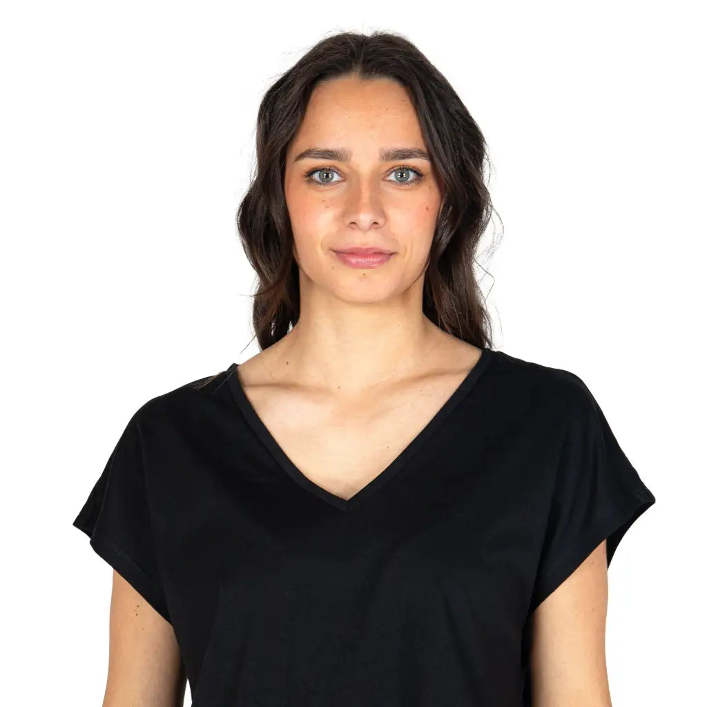 GRABS | T-shirt sottogiacca Oversize con scollo a V