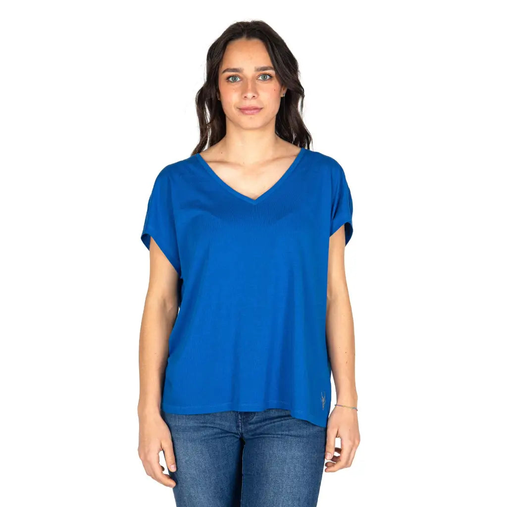 GRABS | T-shirt sottogiacca Oversize con scollo a V