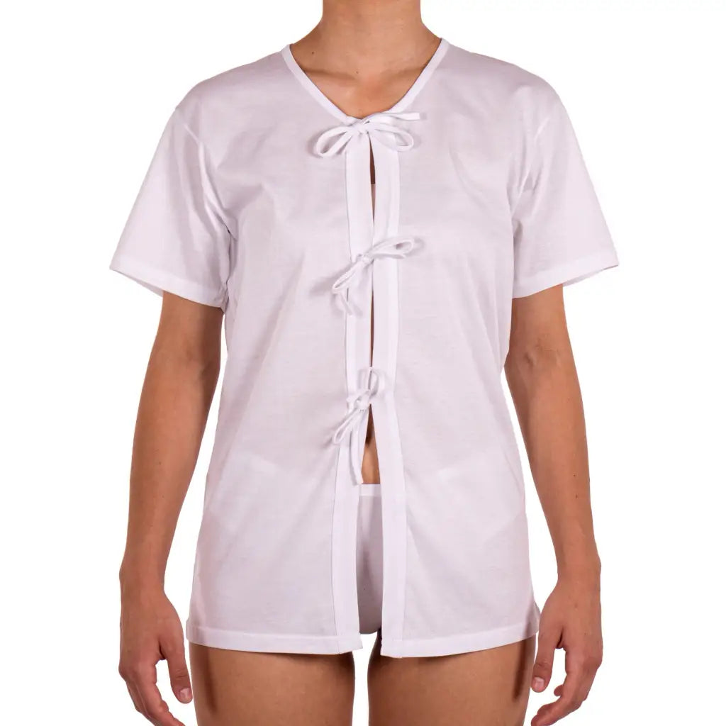 MARIOTTI LAB | T-Shirt unisex uomo-donna aperta davanti