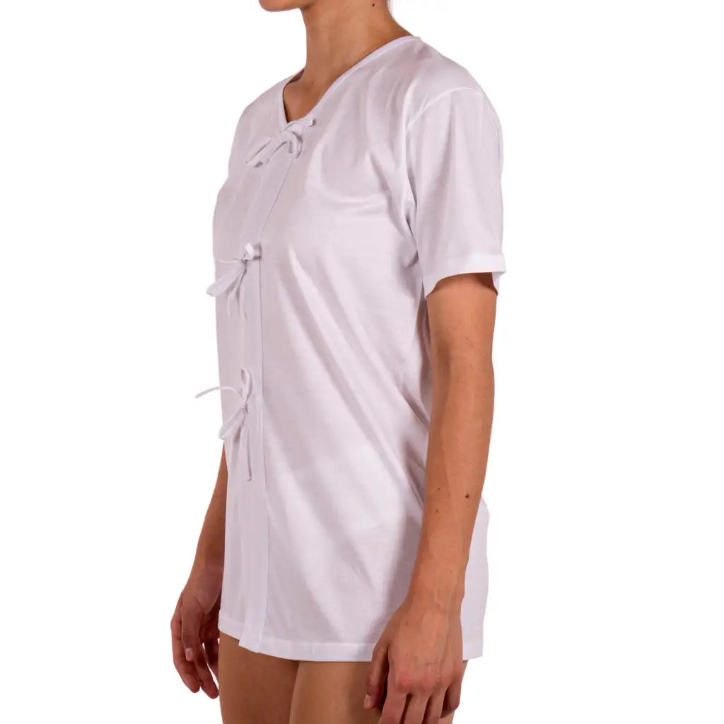MARIOTTI LAB | T-Shirt unisex uomo-donna aperta davanti