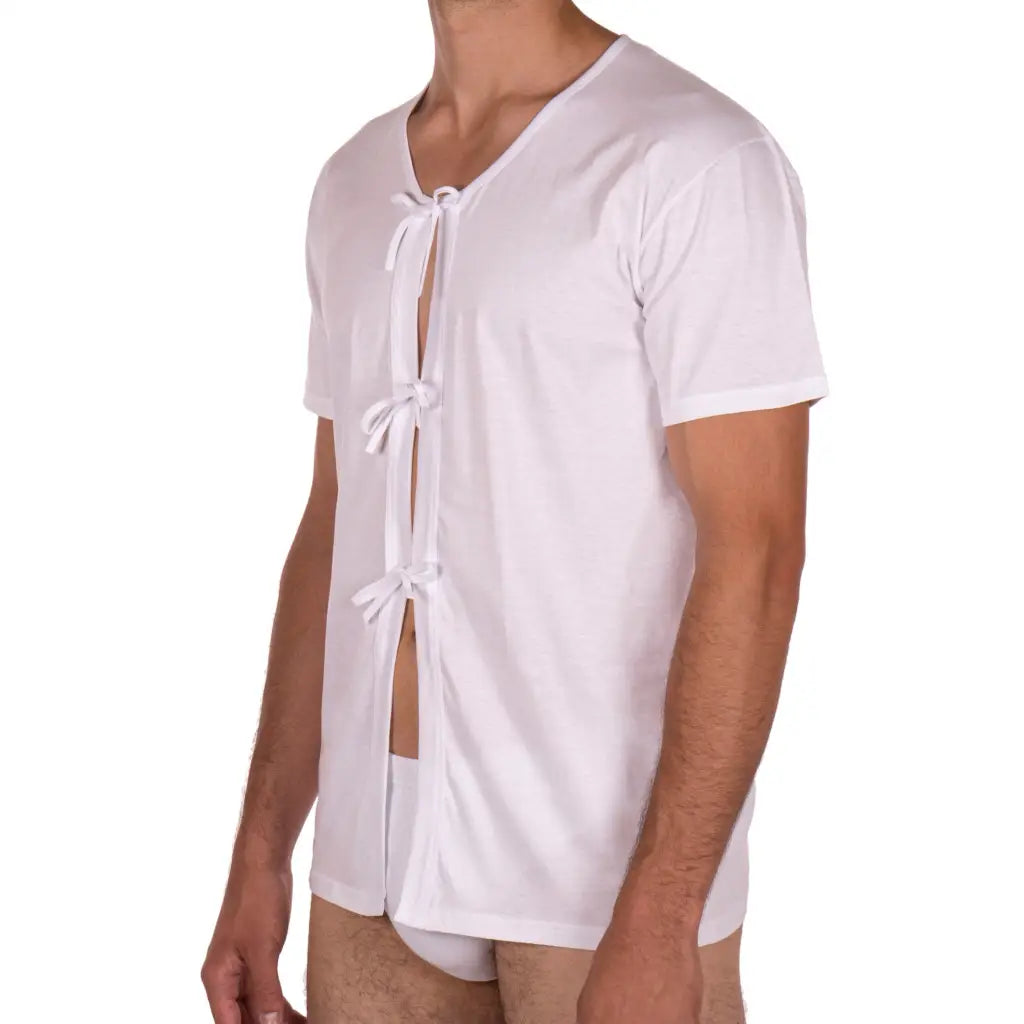 MARIOTTI LAB | T-Shirt unisex uomo-donna aperta davanti