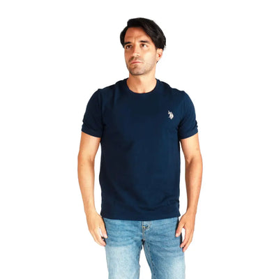 U.S. POLO ASSN. | T-shirt uomo a mezza manica in puro