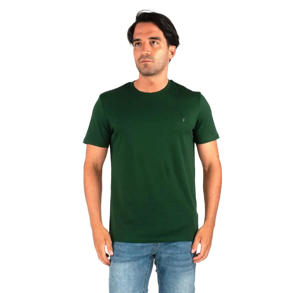 GRABS | T shirt uomo a mezza manica paricollo in cotone