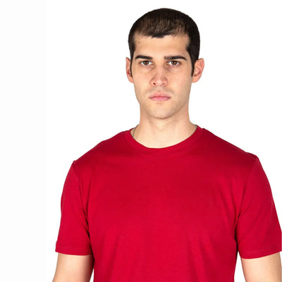 GRABS | T-shirt uomo a mezza manica paricollo in cotone