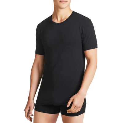 RAGNO | T-shirt uomo a mezza manica paricollo in cotone