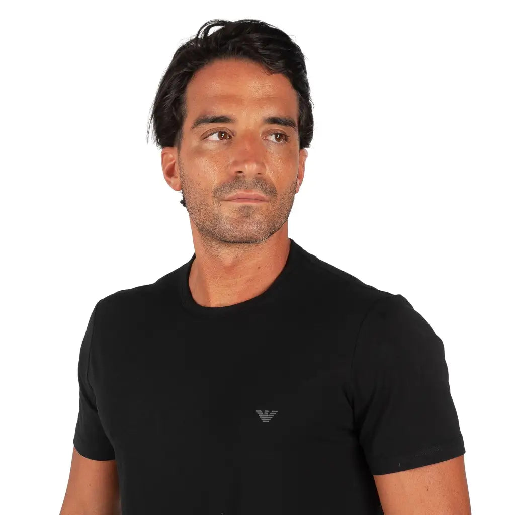 EMPORIO ARMANI | T-shirt uomo a mezza manica paricollo