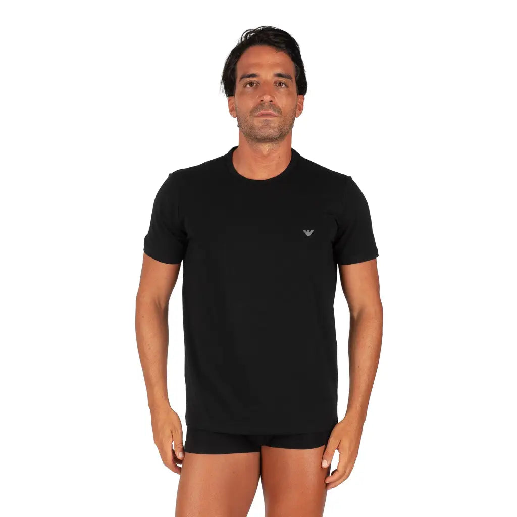 EMPORIO ARMANI | T-shirt uomo a mezza manica paricollo