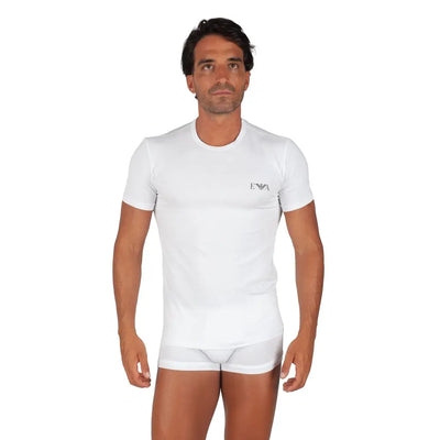 EMPORIO ARMANI | T-shirt uomo a mezza manica paricollo