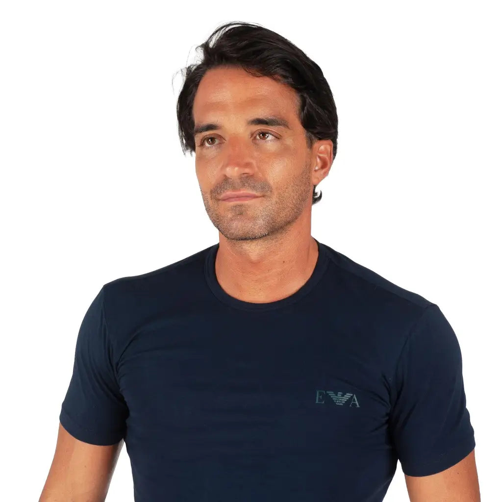 EMPORIO ARMANI | T-shirt uomo a mezza manica paricollo