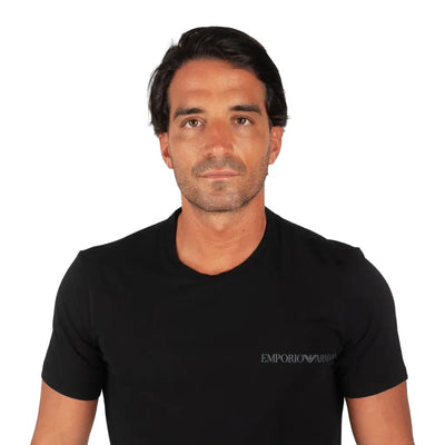 EMPORIO ARMANI | T-shirt uomo a mezza manica paricollo