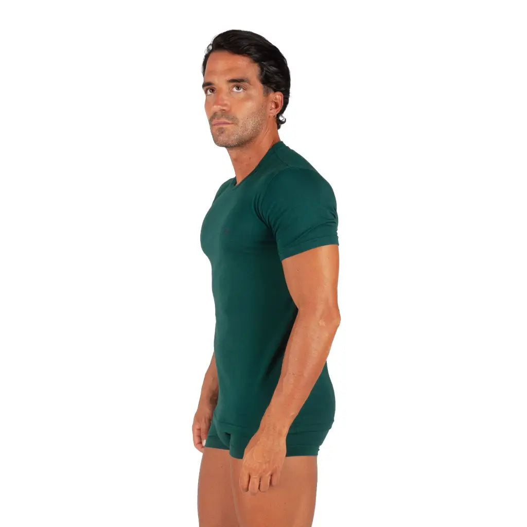 EMPORIO ARMANI | T-shirt uomo a mezza manica paricollo