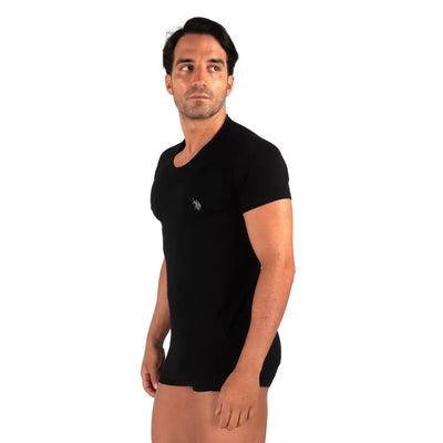 U.S. POLO ASSN. | T shirt uomo a mezza manica paricollo