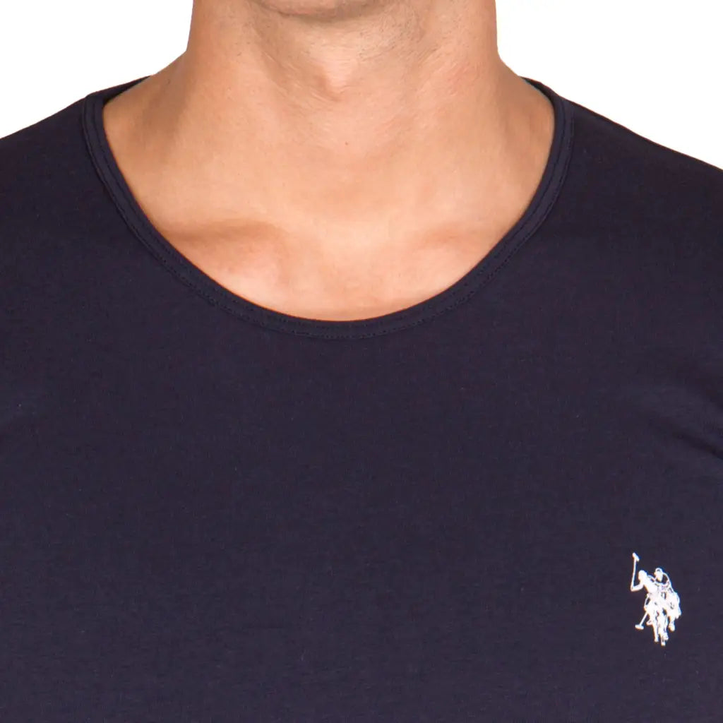 U.S. POLO ASSN. | T-shirt uomo a mezza manica paricollo