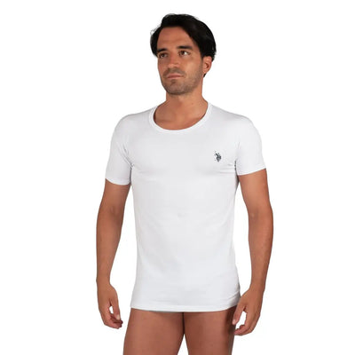 U.S. POLO ASSN. | T shirt uomo a mezza manica paricollo
