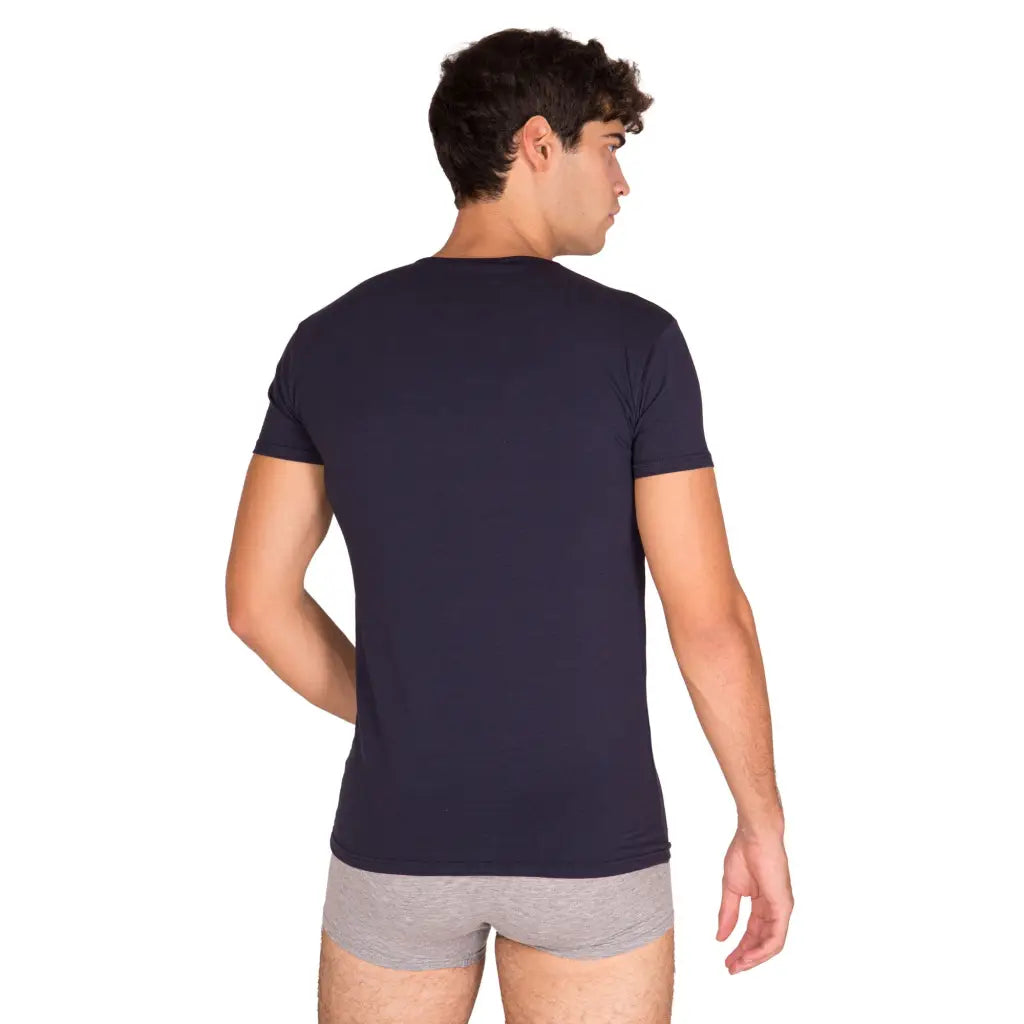 U.S. POLO ASSN. | T-shirt uomo a mezza manica paricollo