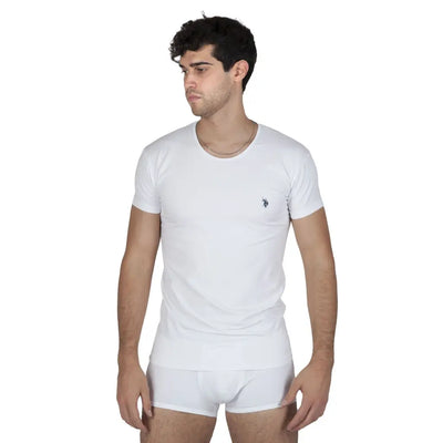 U.S. POLO ASSN. | T-shirt uomo a mezza manica paricollo