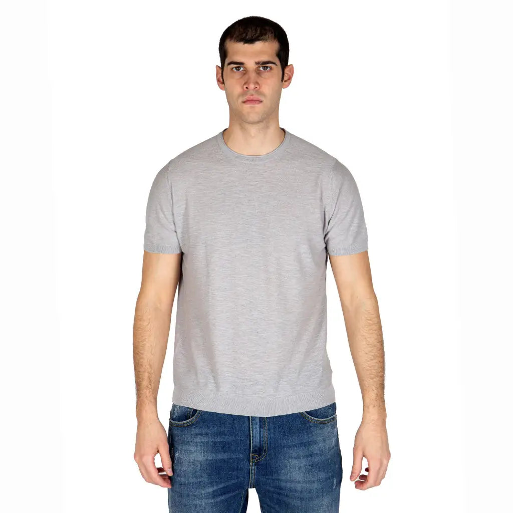 MARIOTTI LAB | T-shirt uomo a mezza manica paricollo