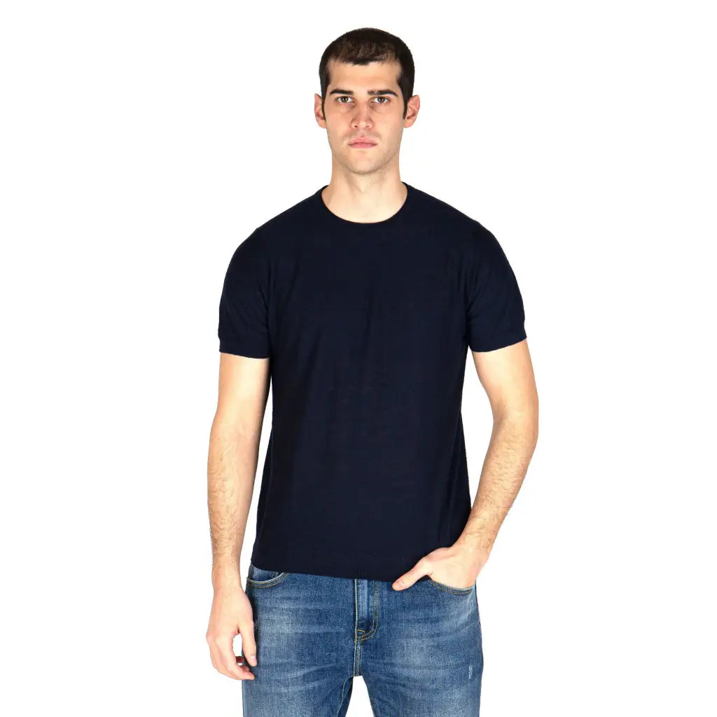 MARIOTTI LAB | T-shirt uomo a mezza manica paricollo